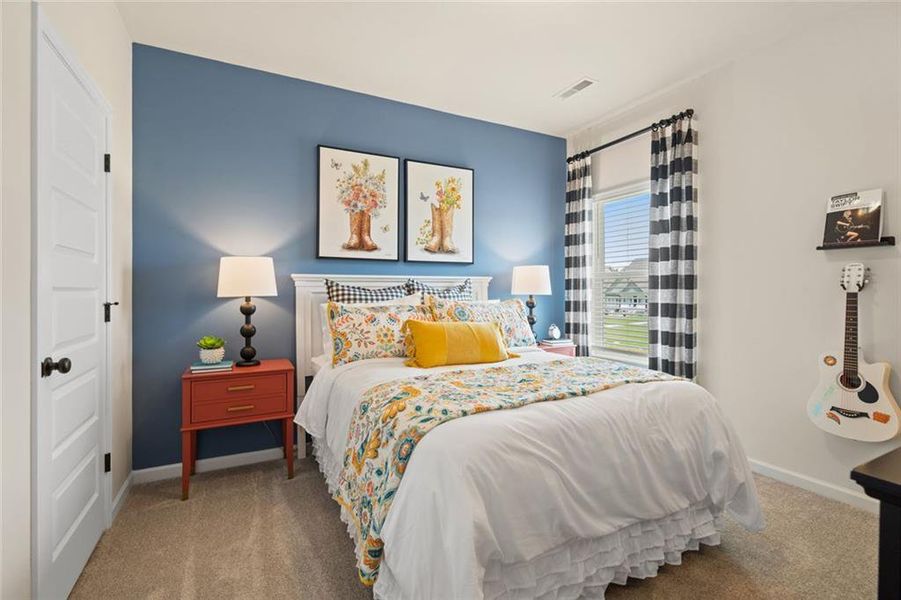 Furnished interior view inside a new home in Meadowbrook, Cartersville (Image 26).
