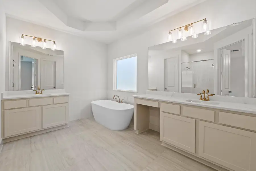 Furnished interior view inside a new home in Parmer Ranch, Georgetown (Image 12).