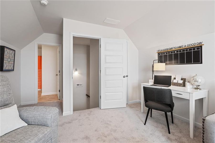 Furnished interior view inside a new home in Capstone Estates, Chattanooga (Image 13).