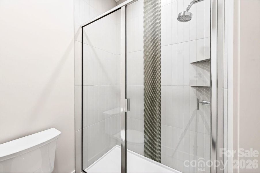Tiled, Walk-In Shower