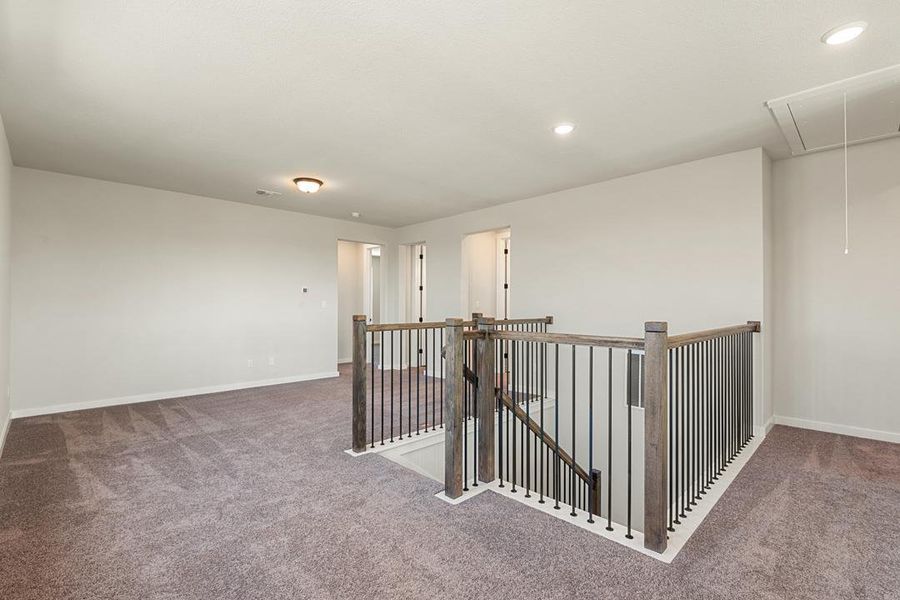 Spacious, unfurnished interior of a new home in Terrace Collection at Lariat, Liberty Hill (Image 30). Spacious, unfurnished interior of a new home in Terrace Collection at Lariat, Liberty Hill (Image 30).