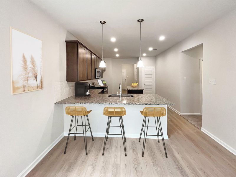 Photo shown is virtually staged home and should be used for illustration purposes only. Actual home features, finishes, color, upgrades and layout may vary. Furniture not included.