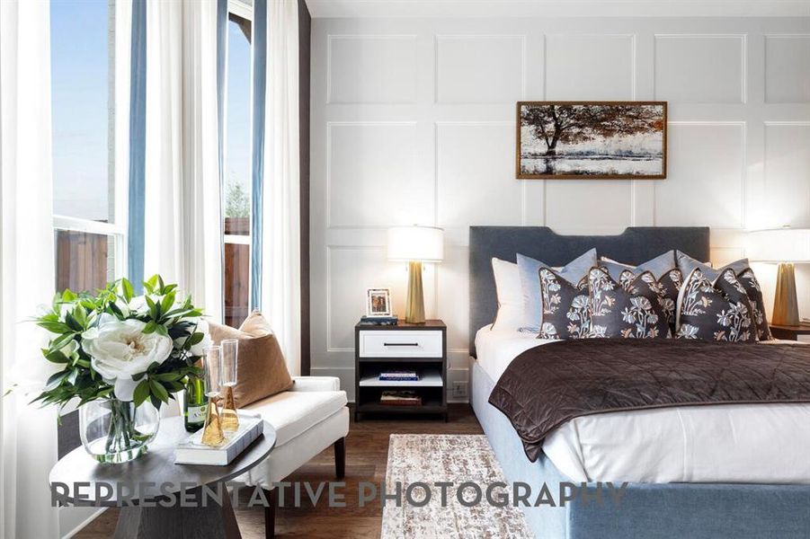 Furnished interior view inside a new home in Tavolo Park, Fort Worth (Image 8).
