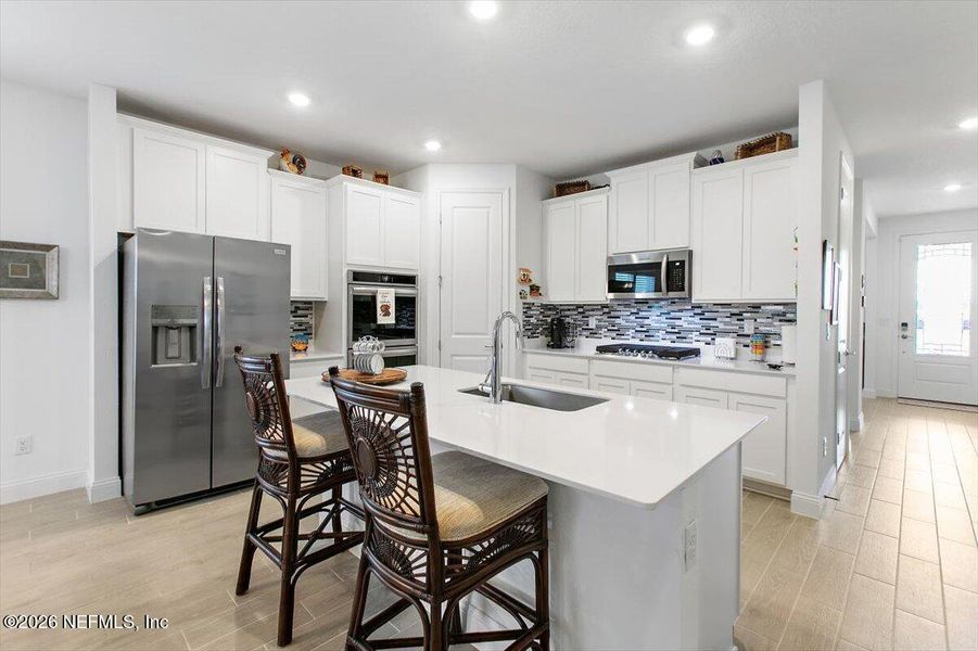 Furnished interior view inside a new home in Silver Meadows at SilverLeaf, St. Augustine (Image 13).