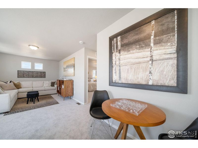 Furnished interior view inside a new home in , Johnstown (Image 13).