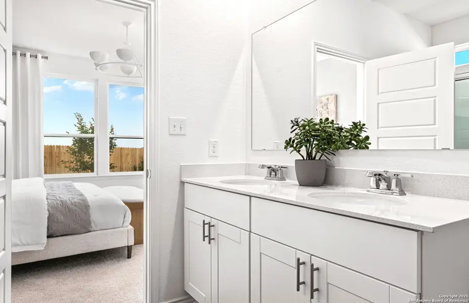 Furnished interior view inside a new home in Dove Song, Marion (Image 14).