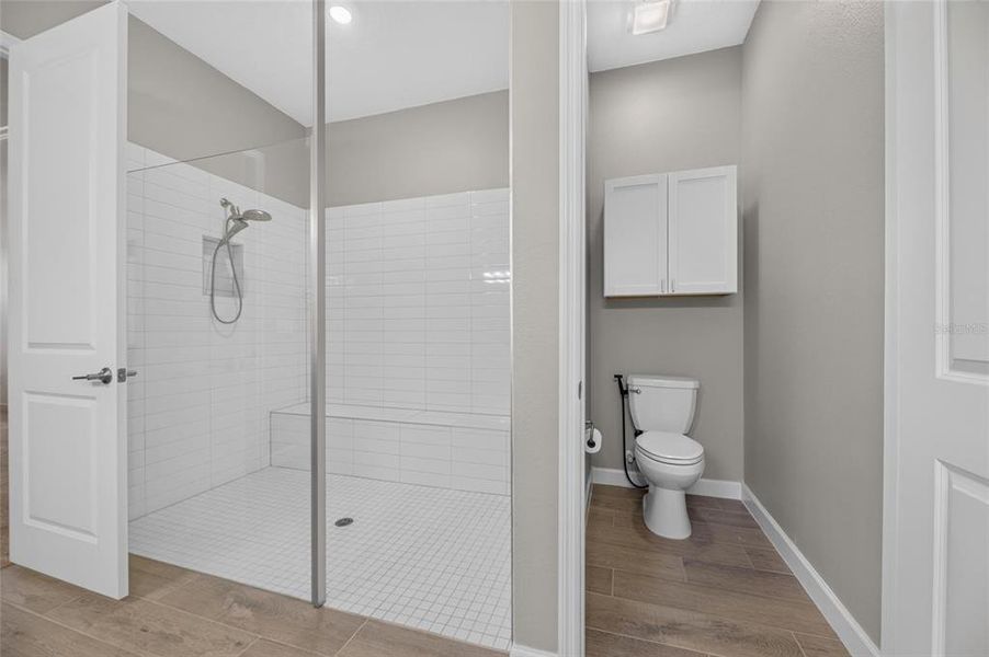 Furnished interior view inside a new home in Southshore Bay Active Adult, Wimauma (Image 50).