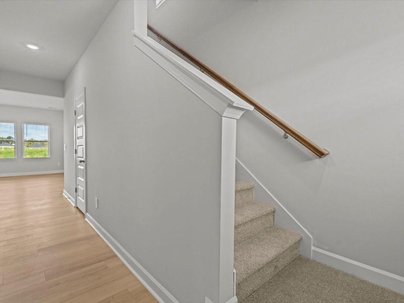 Spacious, unfurnished interior of a new home in Creek Ridge - Heritage Collection, Spartanburg (Image 9).