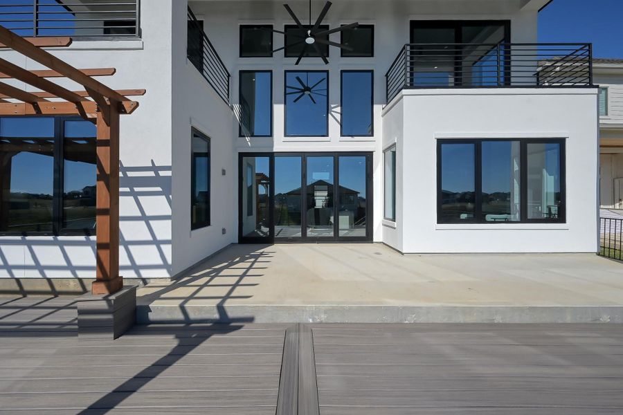 Exterior details and patio area of a home in , Willis (Image 4). Exterior details and patio area of a home in , Willis (Image 4).
