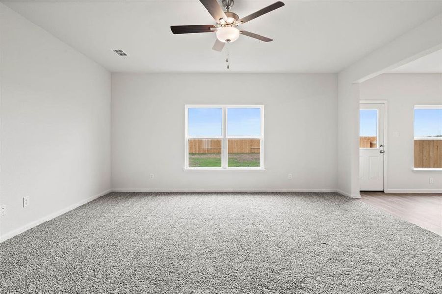 Spacious, unfurnished interior of a new home in Delano Estates, Greenville (Image 4).