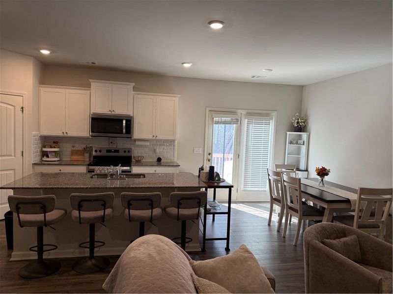 Furnished interior view inside a new home in , Dahlonega (Image 14). Furnished interior view inside a new home in , Dahlonega (Image 14).