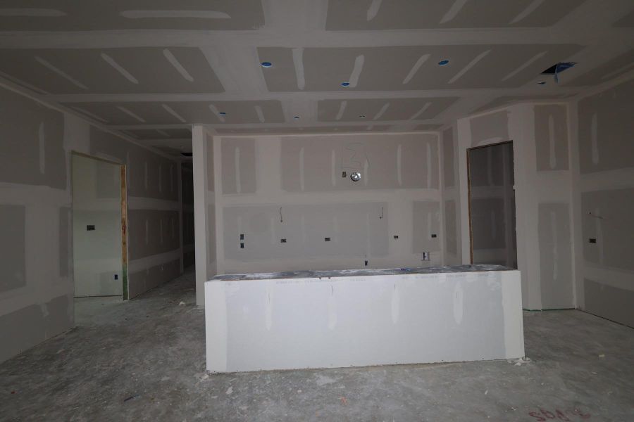 In-progress construction of a new home in The Grand Prairie - Retreat Collection, Hockley, TX (Image 4).