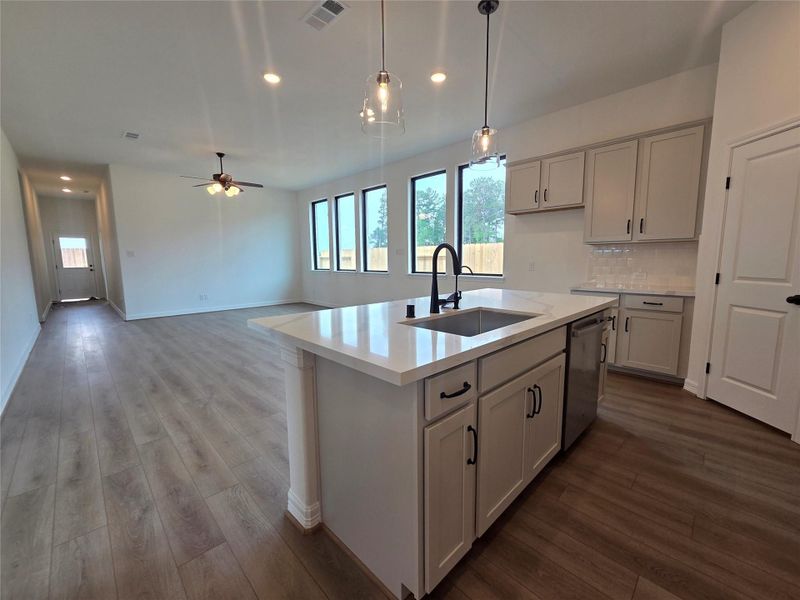 Furnished interior view inside a new home in Emory Glen, Magnolia (Image 6).