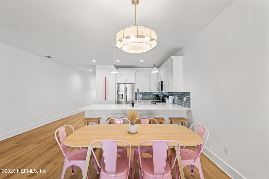 Furnished interior view inside a new home in , Jacksonville Beach (Image 8). Furnished interior view inside a new home in , Jacksonville Beach (Image 8).