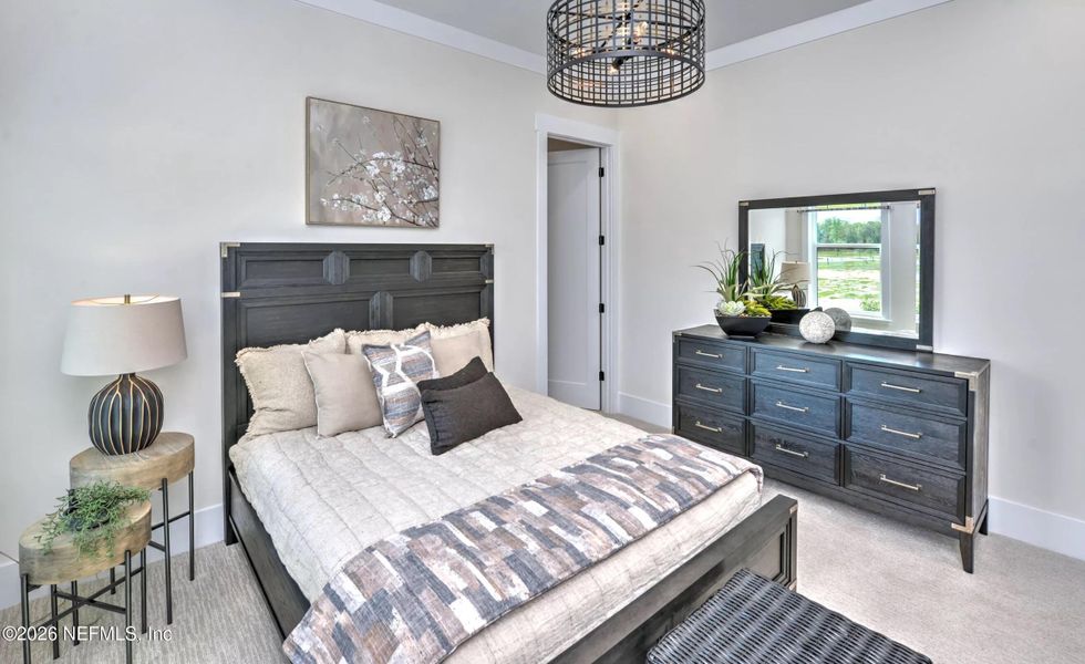 Furnished interior view inside a new home in , Fernandina Beach (Image 16).