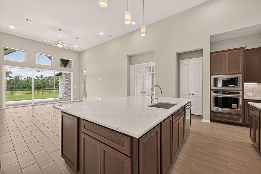 Furnished interior view inside a new home in , Richmond (Image 17).
