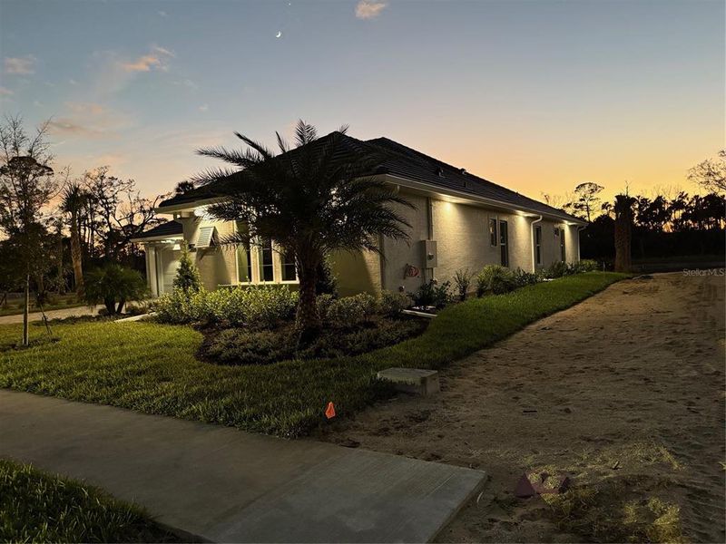 Lighting on Sides of Home, too Lighting on Sides of Home, too