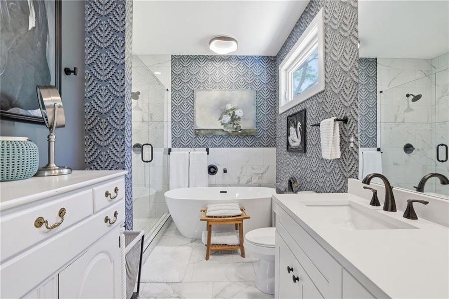 Furnished interior view inside a new home in , Canton (Image 12).