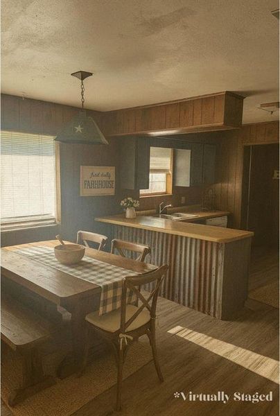 Furnished interior view inside a new home in , Blossom (Image 4). Furnished interior view inside a new home in , Blossom (Image 4).