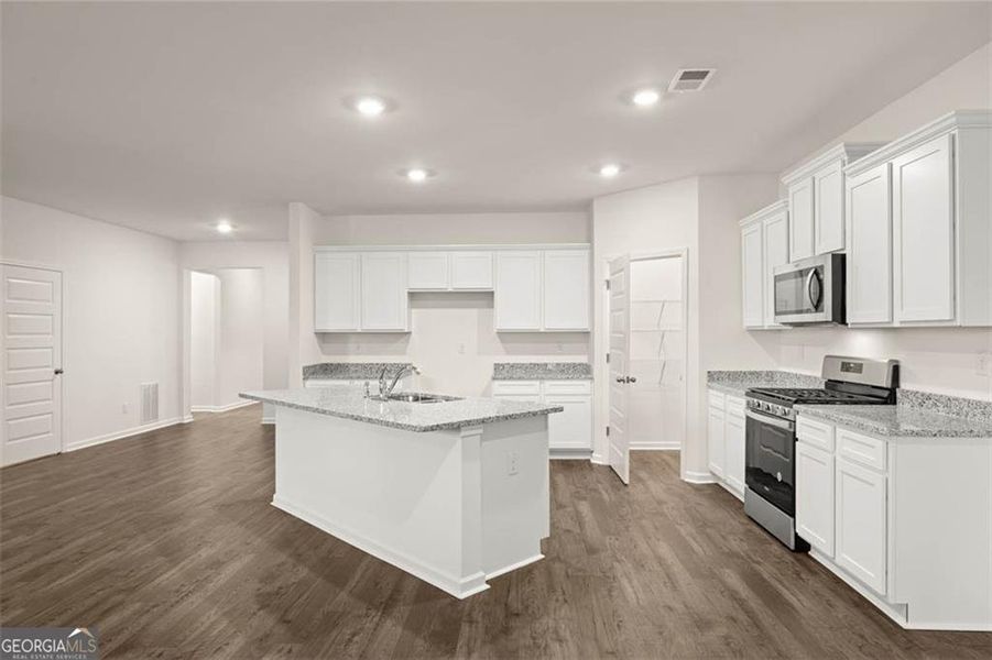 Furnished interior view inside a new home in , Buckhead (Image 6).