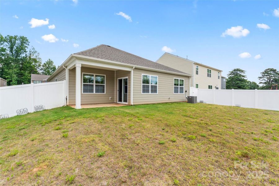 Exterior details and patio area of a home in Azalea Ridge, Mount Holly (Image 22).