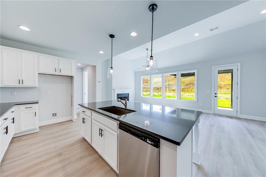Furnished interior view inside a new home in , Homer (Image 8).