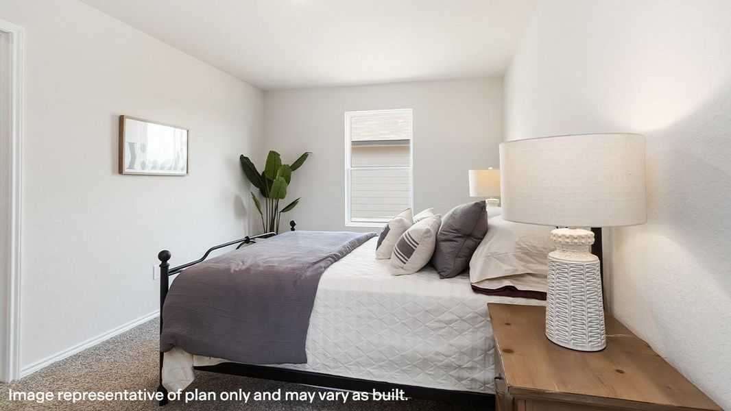 Furnished interior view inside a new home in The Villages at Schwertner Ranch, Jarrell (Image 13).