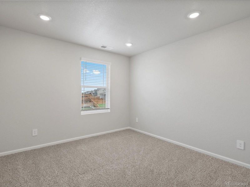 Spacious, unfurnished interior of a new home in Buffalo Highlands: The Canyon Collection, Commerce City (Image 21). Spacious, unfurnished interior of a new home in Buffalo Highlands: The Canyon Collection, Commerce City (Image 21).