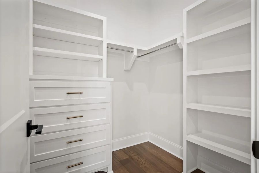 The Waylon A Primary Suite Bedroom Closet