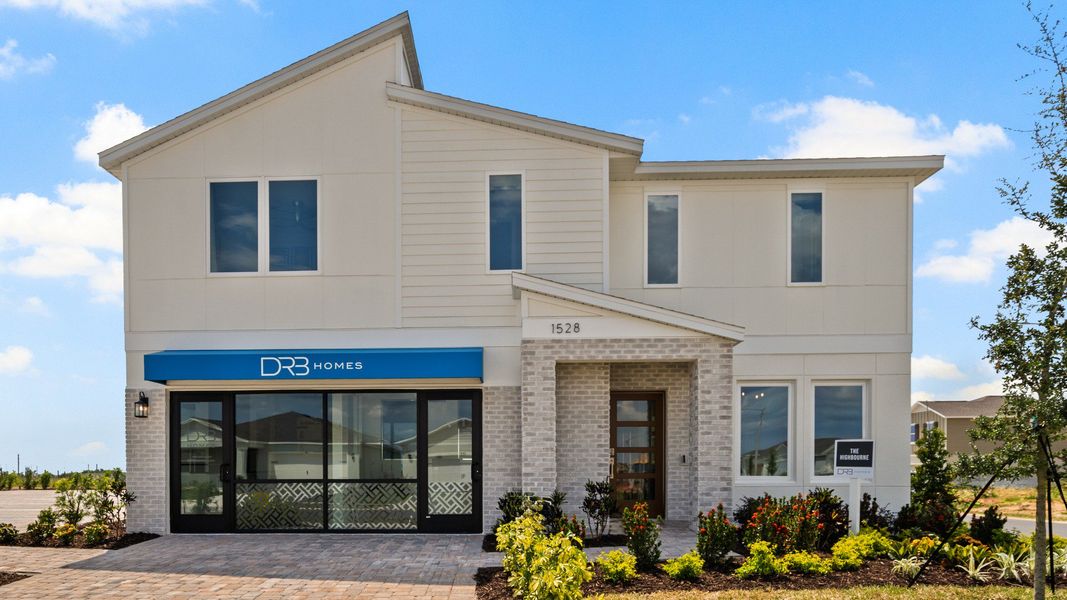 The Highbourne Floor Plan by DRB Homes in  Hamilton Bluff, Haines City