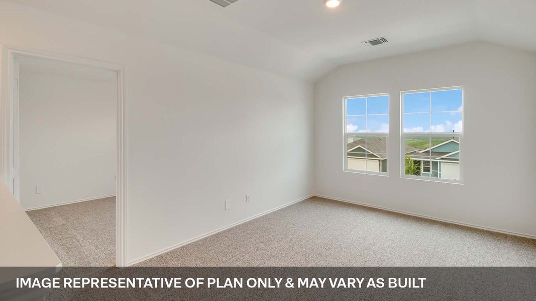 Spacious, unfurnished interior of a new home in Wayside, Uhland (Image 11).