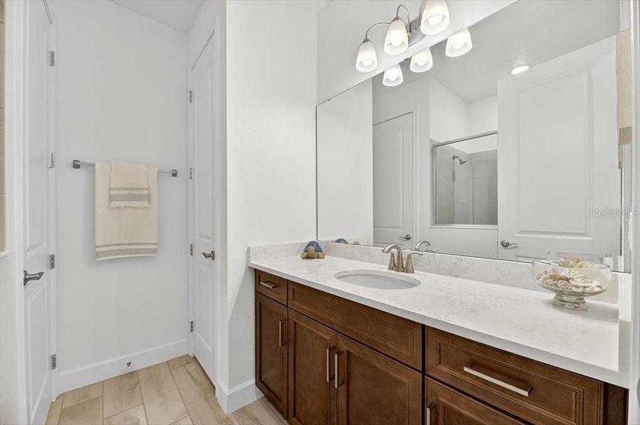 Furnished interior view inside a new home in Marisol Pointe at MiraBay Florida Series, Apollo Beach (Image 16).