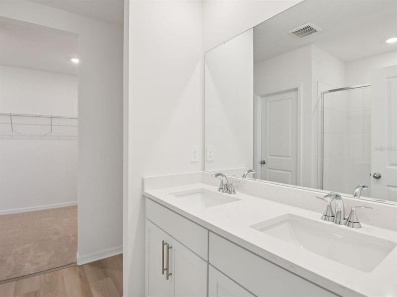 Furnished interior view inside a new home in Oakfield Trails - Classic Series, Parrish (Image 4).