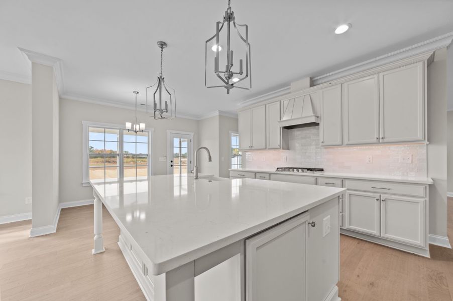 Furnished interior view inside a new home in Eli's Ridge, Winterville (Image 9).
