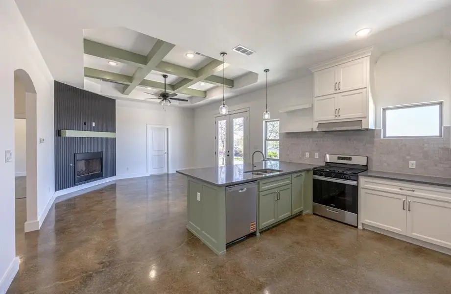 Furnished interior view inside a new home in , Azle (Image 7).