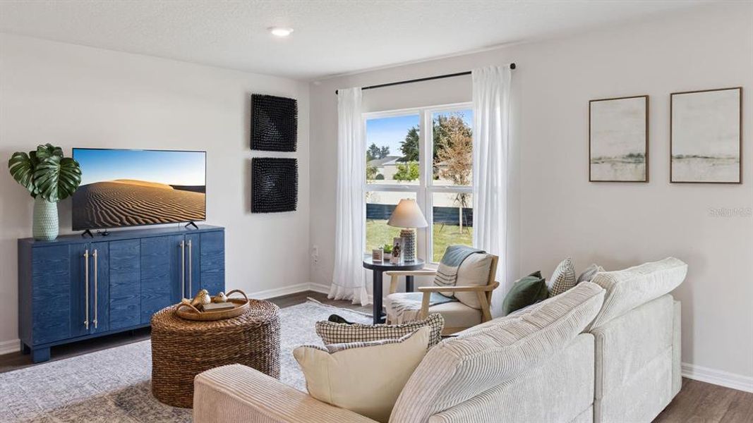 Furnished interior view inside a new home in Bradbury Creek, Haines City (Image 13).