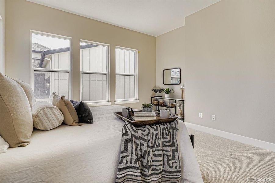 Furnished interior view inside a new home in Hillside at Castle Rock, Castle Rock (Image 13).