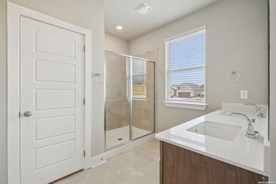 Furnished interior view inside a new home in Legendary Trails - Premier Series, Cibolo (Image 6).