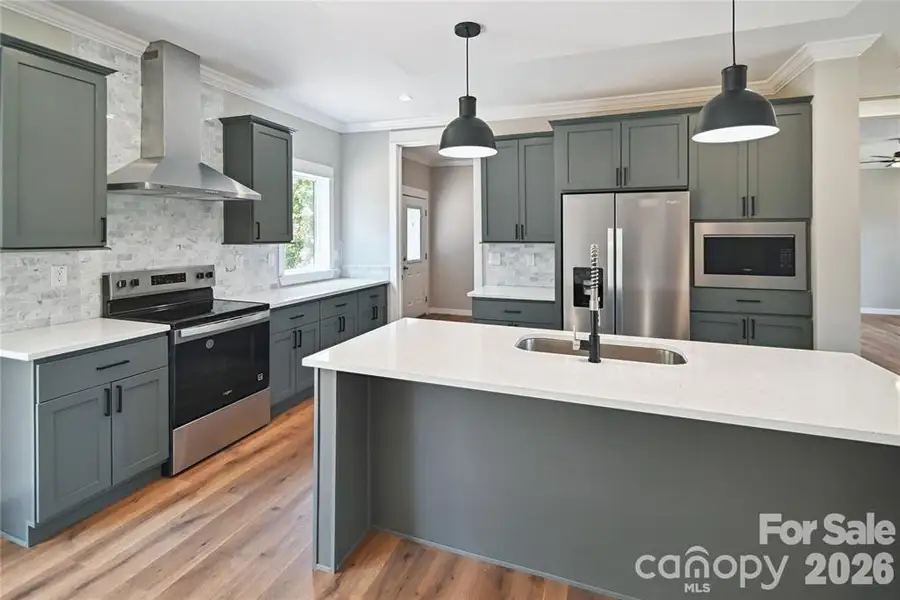Furnished interior view inside a new home in , Morganton (Image 4).
