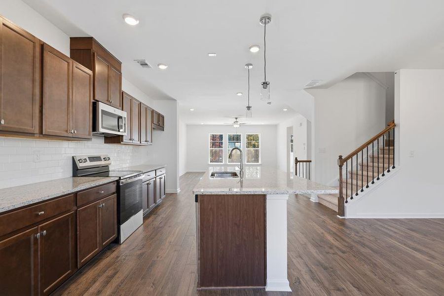 Furnished interior view inside a new home in Chandler Run, Tucker (Image 8).