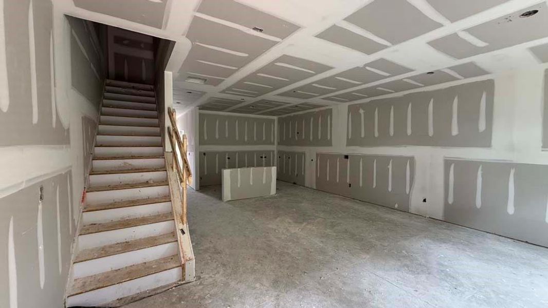 In-progress construction of a new home in Park Vue, Atlanta, GA (Image 37).