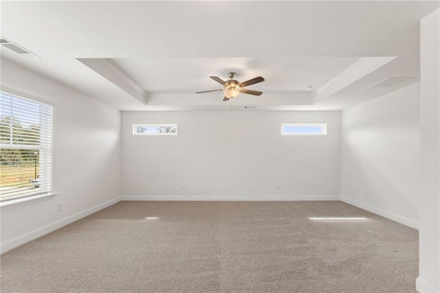 Spacious, unfurnished interior of a new home in Clark Farms, Flowery Branch (Image 30).