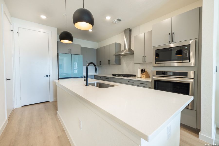 Furnished interior view inside a new home in Grayson House, San Antonio (Image 25).