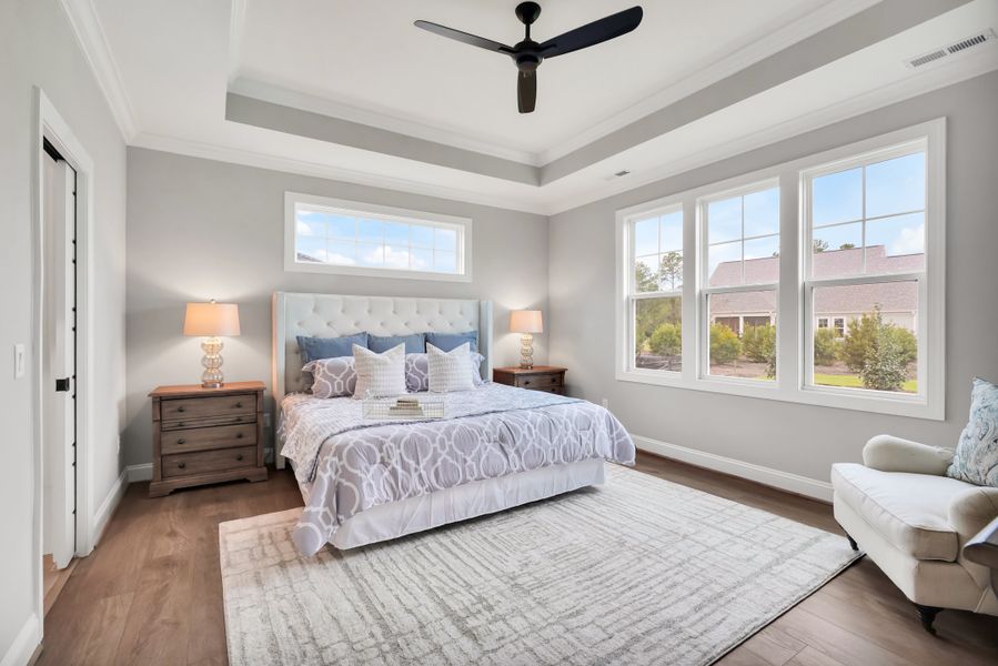 Representative furnished interior of a home built from the Lumina Island by Kent Homes in Oyster Harbour, Supply (Image 101).