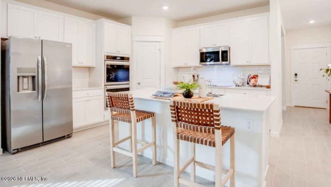 Furnished interior view inside a new home in , Jacksonville (Image 18).