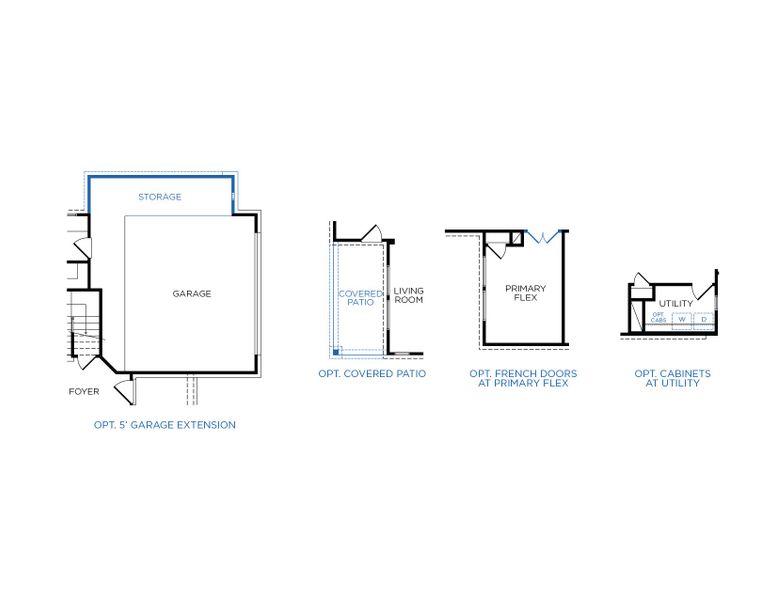 2D floor plan layout for the Wimberly by Tricoast Homes in La Segarra 40', Brookshire, TX (Image 4). 2D floor plan layout for the Wimberly by Tricoast Homes in La Segarra 40', Brookshire, TX (Image 4).