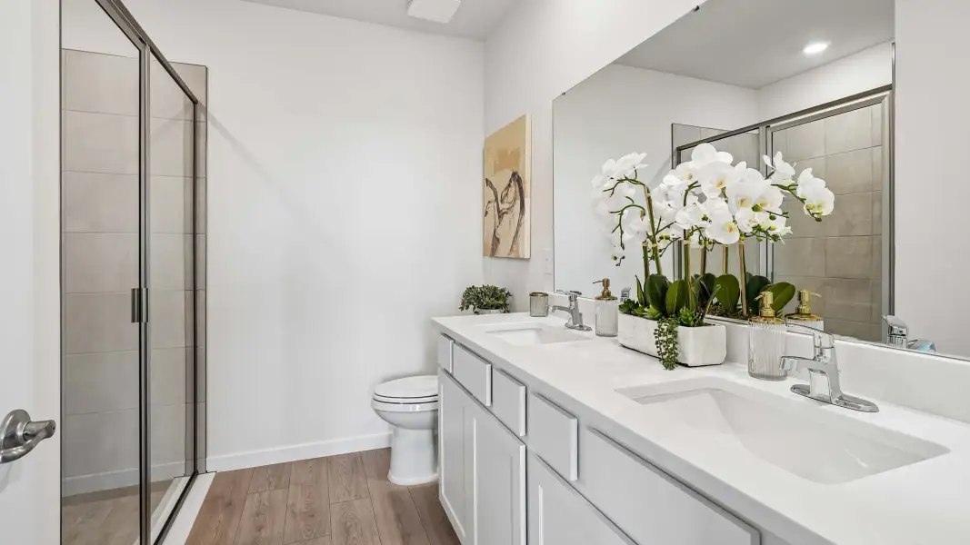 Furnished interior view inside a new home in Mockingbird Reserve at Winding Oaks, Ocala (Image 17).
