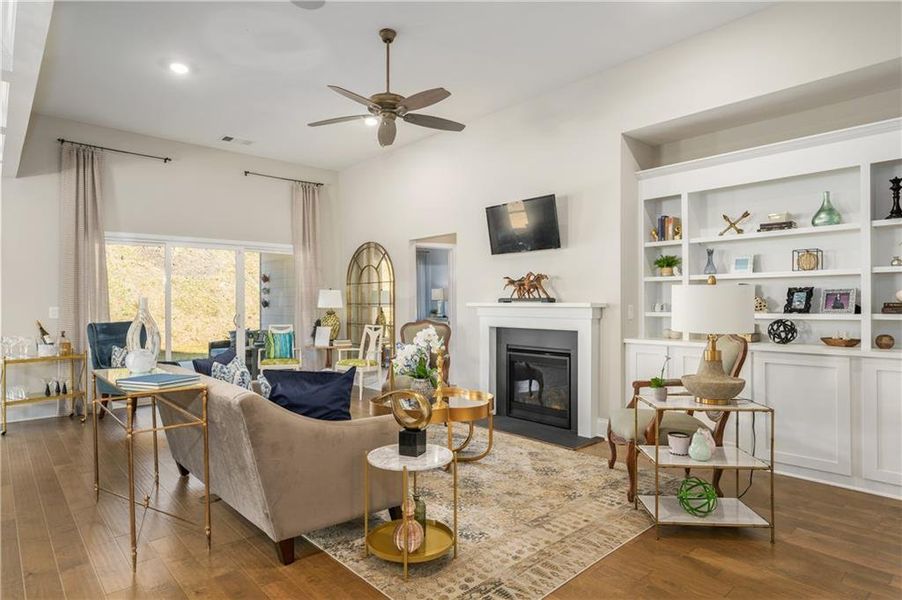 Furnished interior view inside a new home in , Gainesville (Image 9).