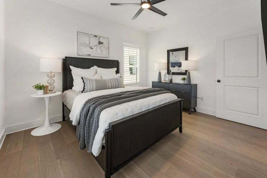 Furnished interior view inside a new home in , Alpharetta (Image 25).