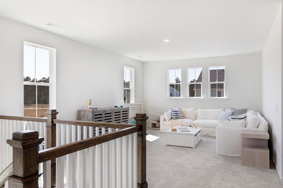 Furnished interior view inside a new home in Heron's Walk at Summers Corner, Summerville (Image 30).